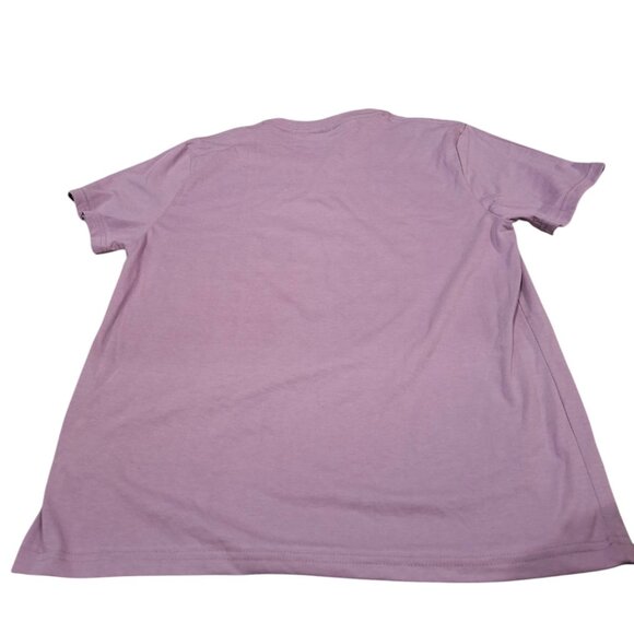 It's Fine I'm Fine Everything is Fine! Cat Funny T-Shirt Purple Large - Picture 2 of 3